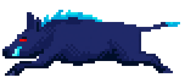 blue gas flame boar