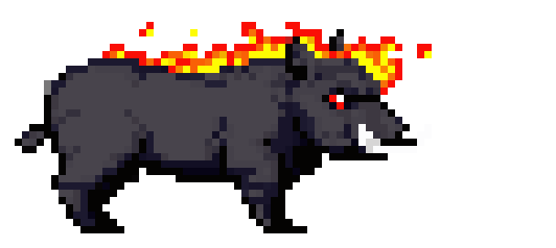 wind sheet flame boar